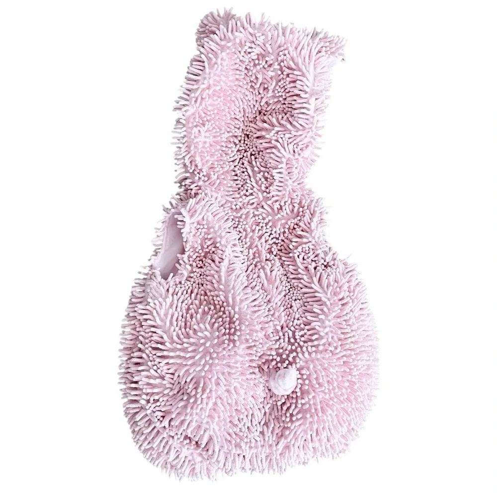 Chenille Soft Squiggly Pig Piglet Costume 18 Month Toddler Baby Bubble Pink Cozy